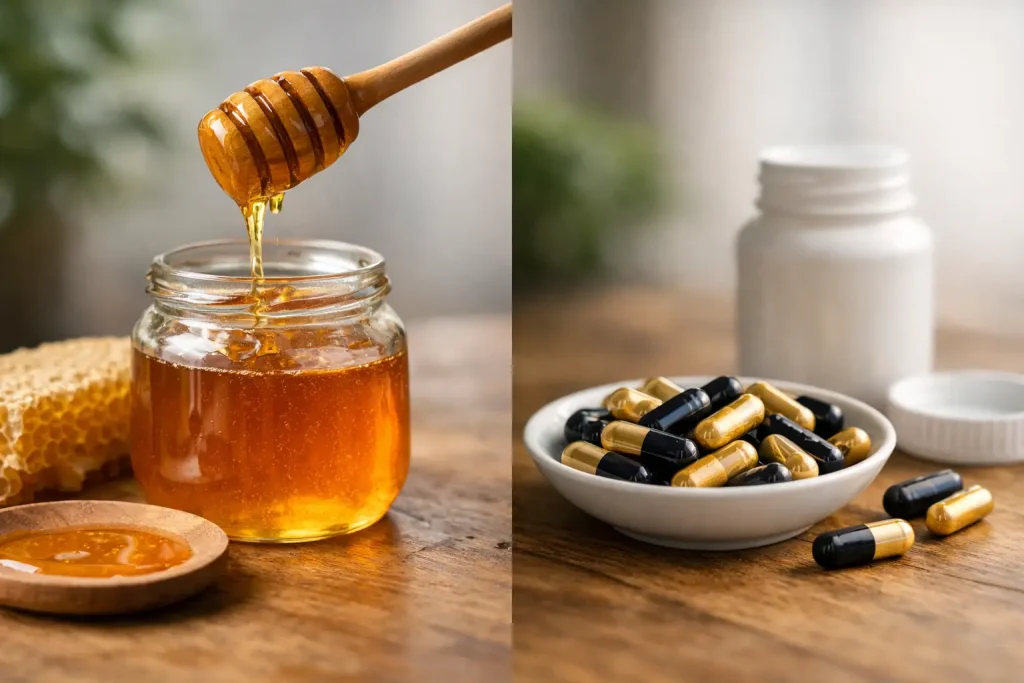 Med ili kapsule za potenciju - šta je bolje